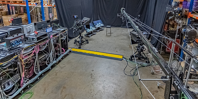 Mobile live production solution for Asharq News