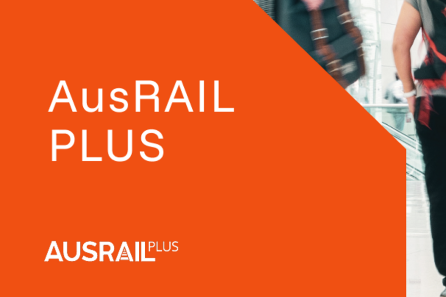 Graphic announcement for the AusRail event on November 25–28, 2025, in Melbourne.