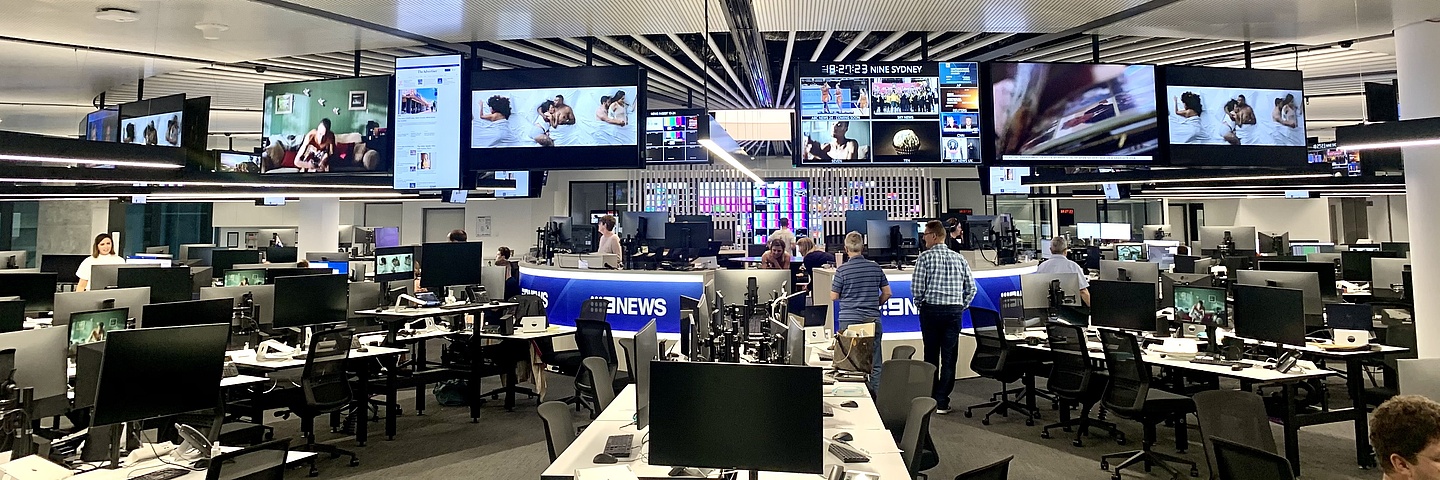 Nine Network News Office
