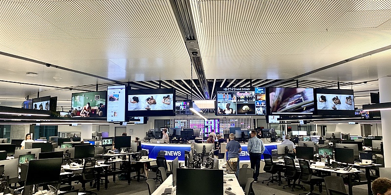 Nine Network News Office