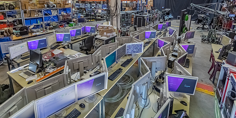 Mobile live production solution for Asharq News