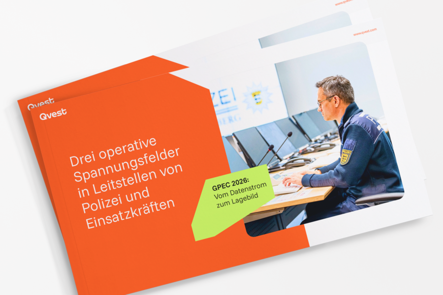 Broschüre über operative Felder in der Polizei.