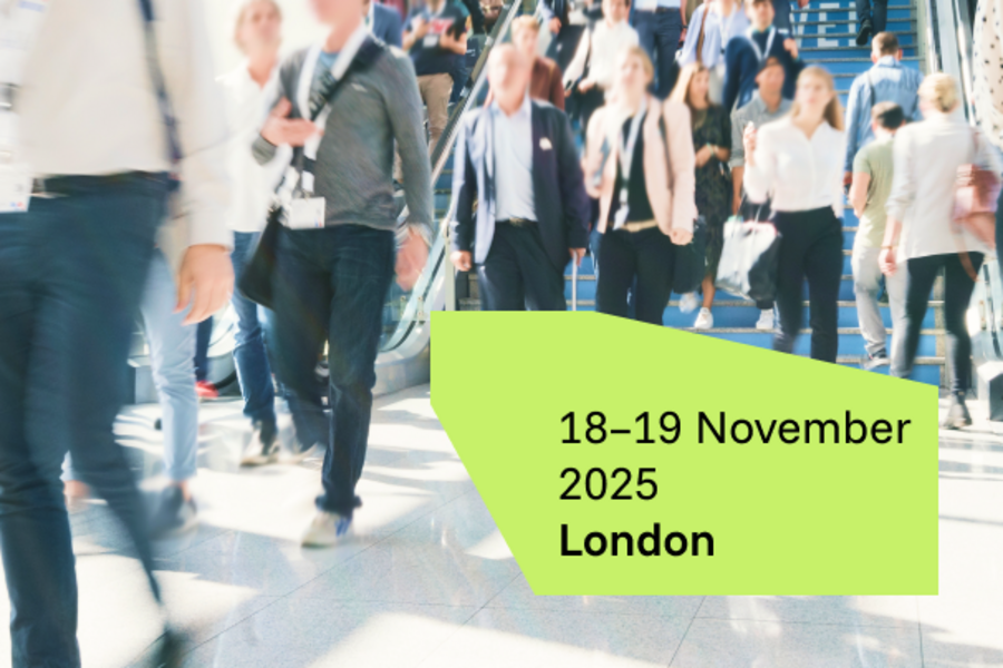 Graphic announcement for the DPP Leaders Briefing event on November 18–19, 2025, in London.