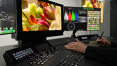 color grading suite for SWR