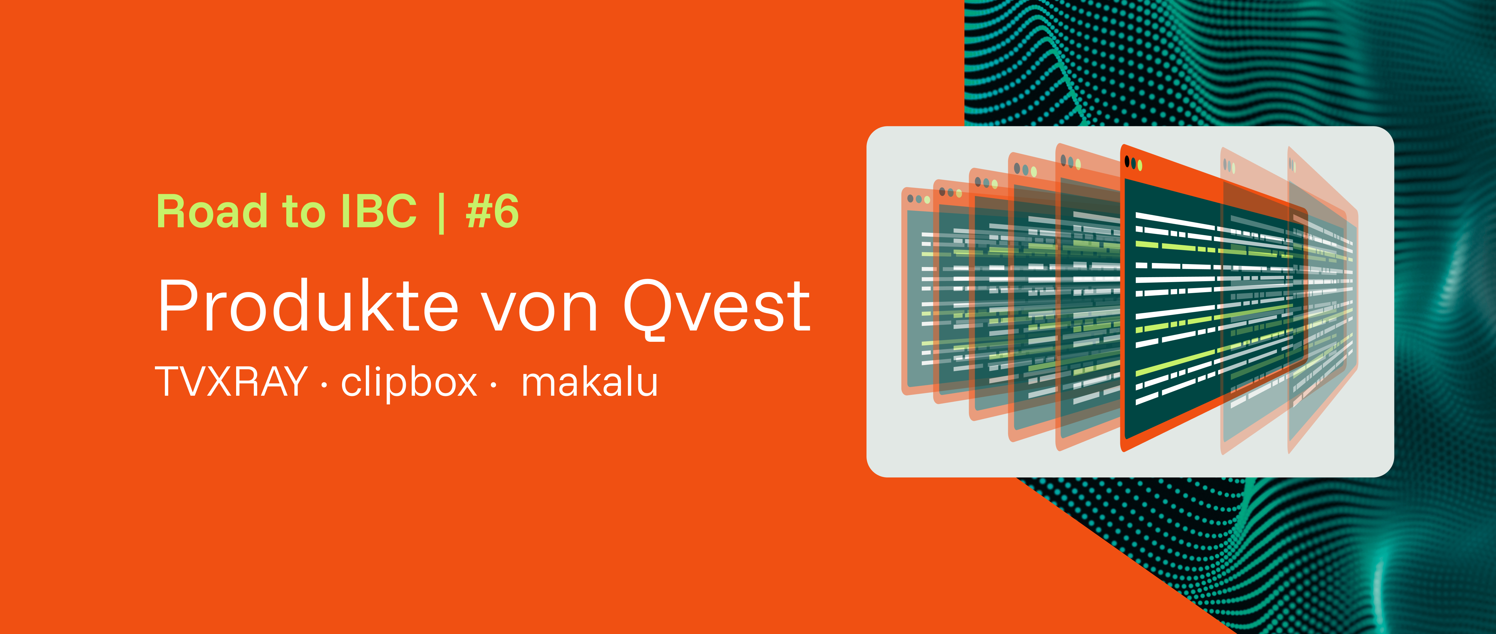 Produkte von Qvest visuell präsentiert.