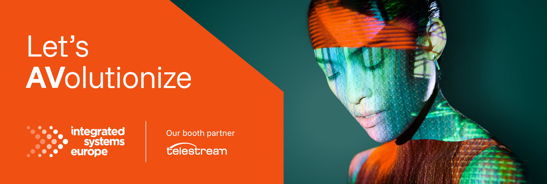 Graphic announcement for the ISE event on February 04–05, 2026, in Barcelona.