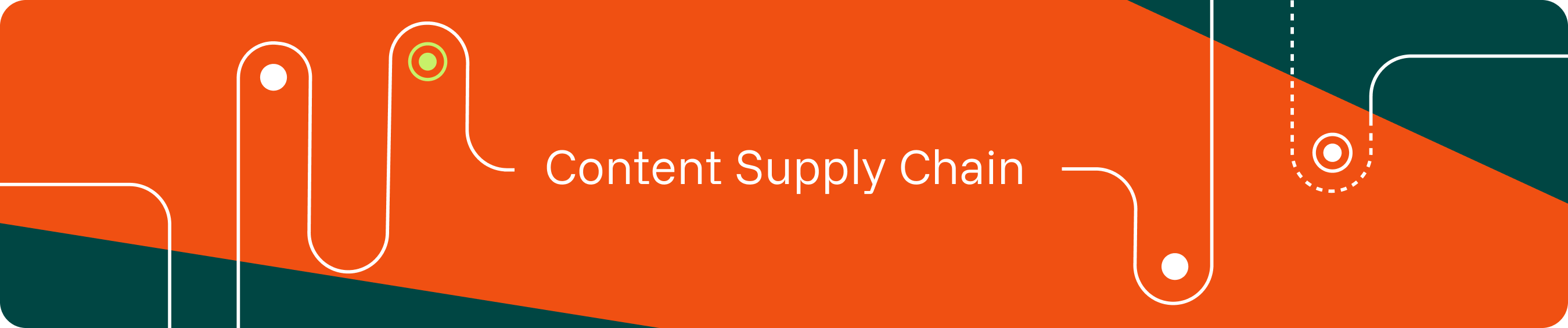 Content Supply Chain divider graphic.